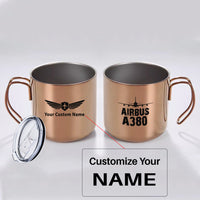 Thumbnail for Airbus A380 & Plane Designed Stainless Steel Portable Mugs