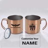 Thumbnail for Boeing 727 & Plane Designed Stainless Steel Portable Mugs