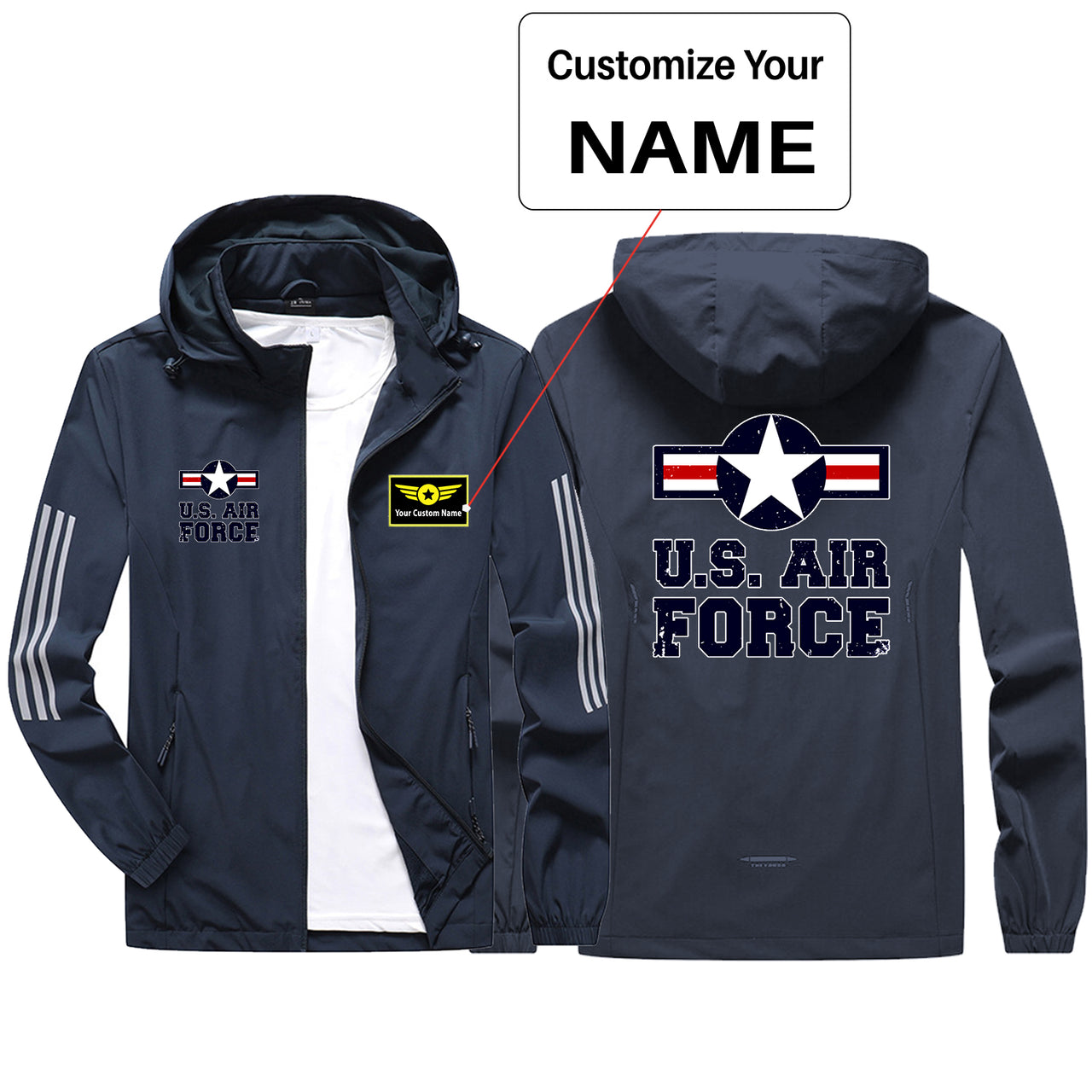 US Air Force Sport & Running Jackets