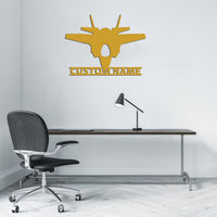 Thumbnail for Fighter Jet 35 Silhouette Designed Wall Metal Signs