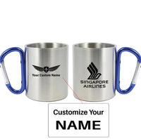 Thumbnail for Singapore Airlines (2) Designed Stainless Steel Outdoors Mugs