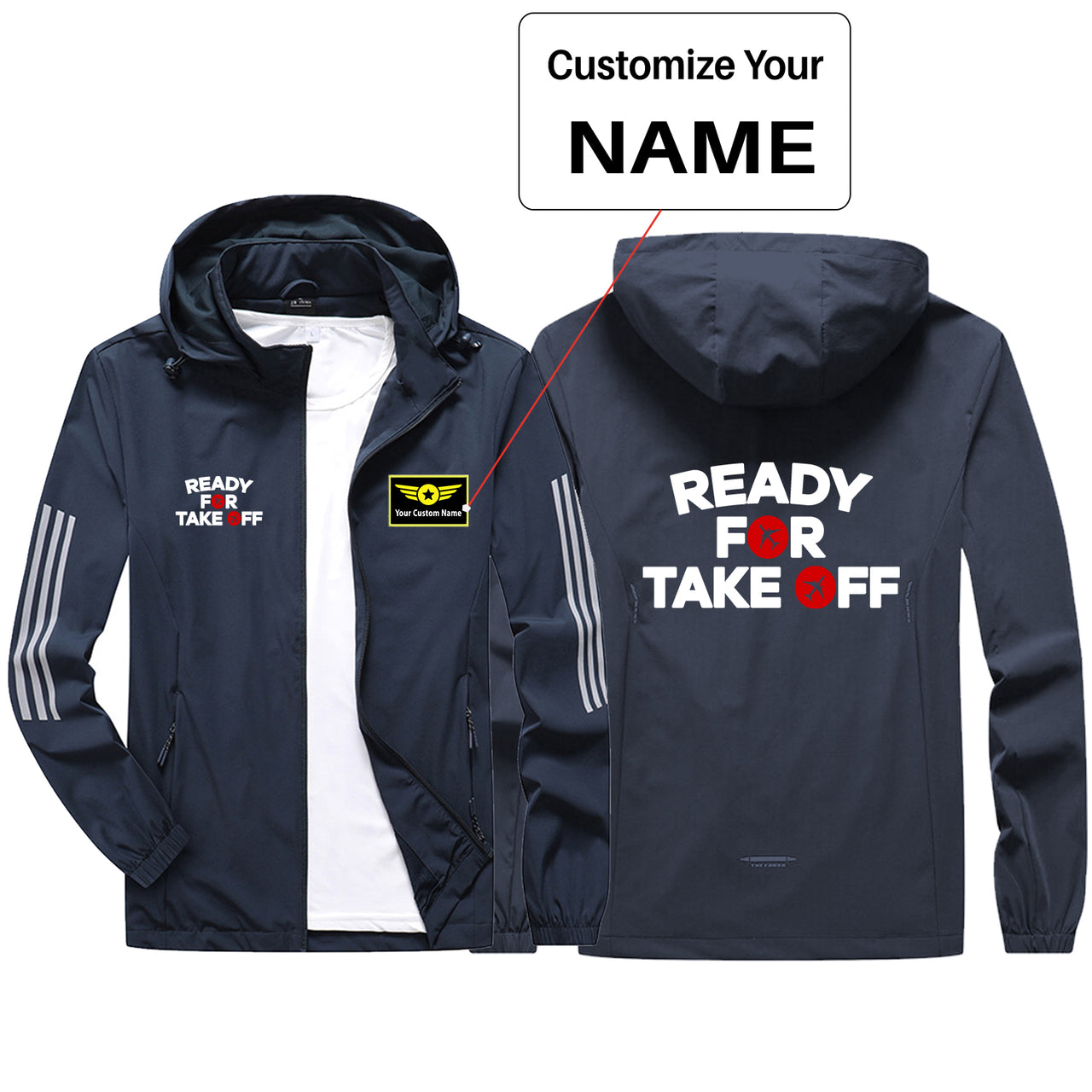Ready For Takeoff Sport & Running Jackets