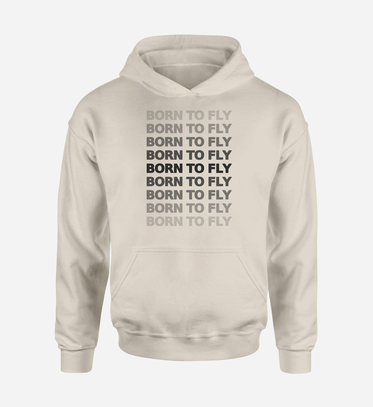 Born To Fly Opacity Designed Hoodies