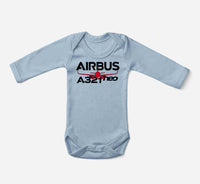 Thumbnail for Amazing Airbus A321neo Designed Baby Bodysuits