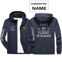 Thumbnail for Trust Me I'm a Flight Attendant Sport & Running Jackets