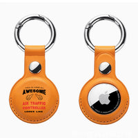 Thumbnail for Air Traffic Controller Design Airtags Leather Cases