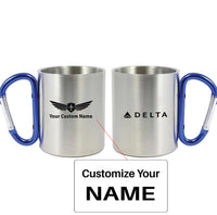 Thumbnail for Delta Air Lines Designed Stainless Steel Outdoors Mugs