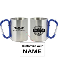 Thumbnail for %100 Original Aviator Designed Stainless Steel Outdoors Mugs