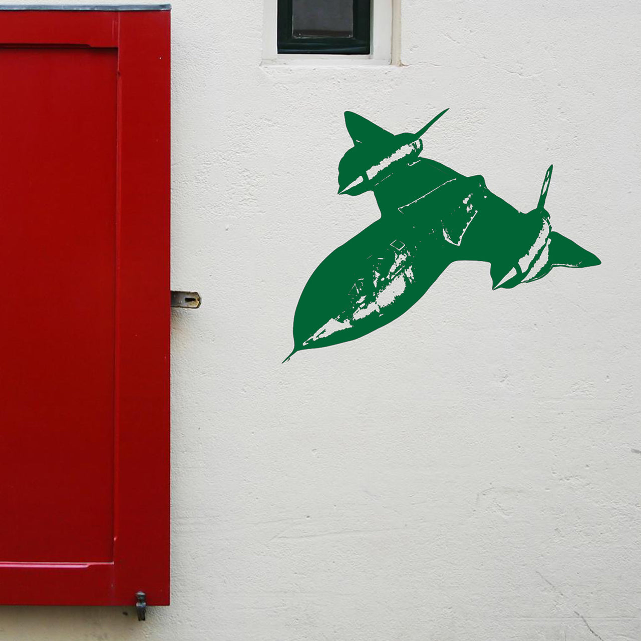 Supersonic Fighter Jet Designed Wall Sticker