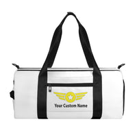 Thumbnail for Custom Name (Badge 4) Designed Sports Bag