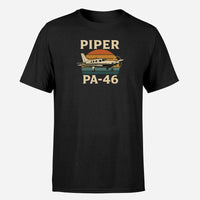 Thumbnail for Retro Piper PA-46 Design Super Quality T-Shirts