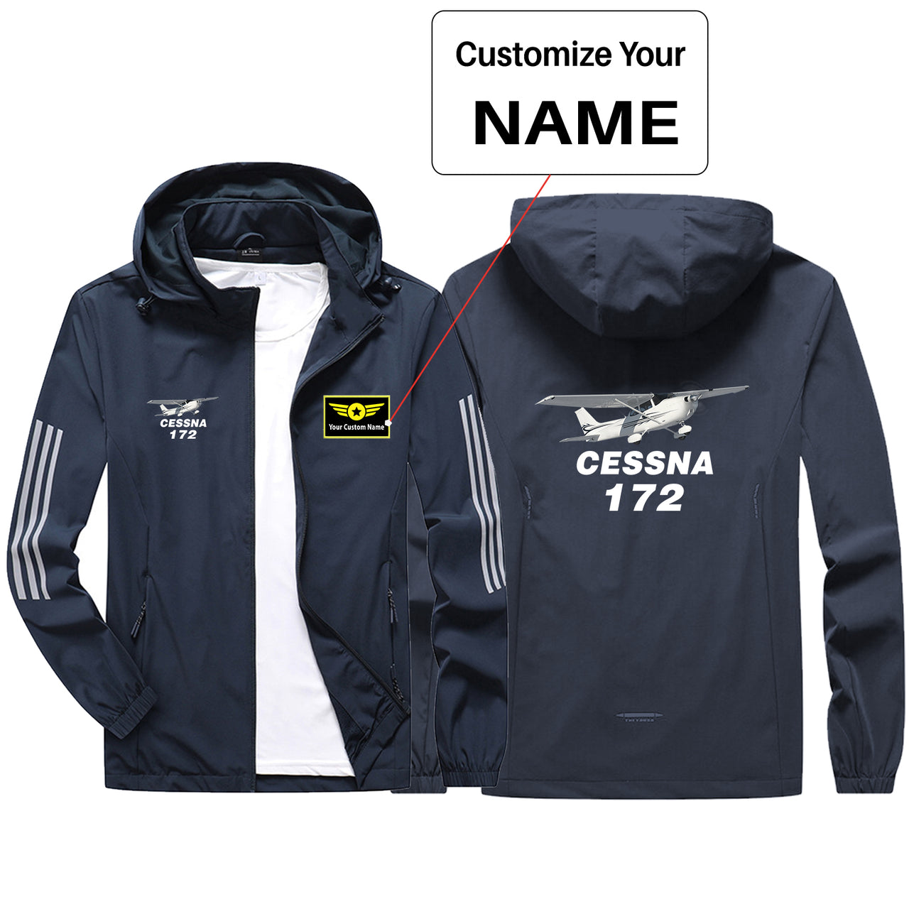 The Cessna 172 Sport & Running Jackets