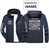 Thumbnail for I am an Awesome Girlfriend Sport & Running Jackets