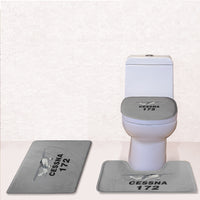 Thumbnail for The Cessna 172 Designed Toilet Seat Cover Three-piece Set