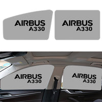 Thumbnail for Airbus A330 & Text Designed Car Sun Shade (Side window)