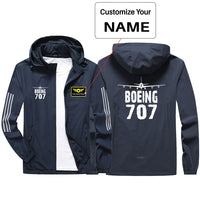 Thumbnail for Boeing 707 & Plane Sport & Running Jackets