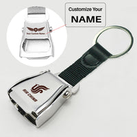 Thumbnail for Air China Airlines Designed Airplane Seat Belt Key Chains