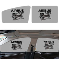 Thumbnail for Airbus A380 & Trent 900 Engine Designed Car Sun Shade (Side window)