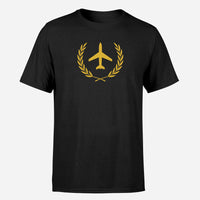 Thumbnail for Leaf & Airplane Design Super Quality T-Shirts