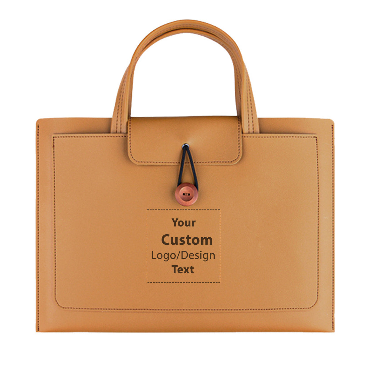 Your Custom Design & Image & Logo & Text Design Lightweight Laptop Bag Large Capacity Business Bag