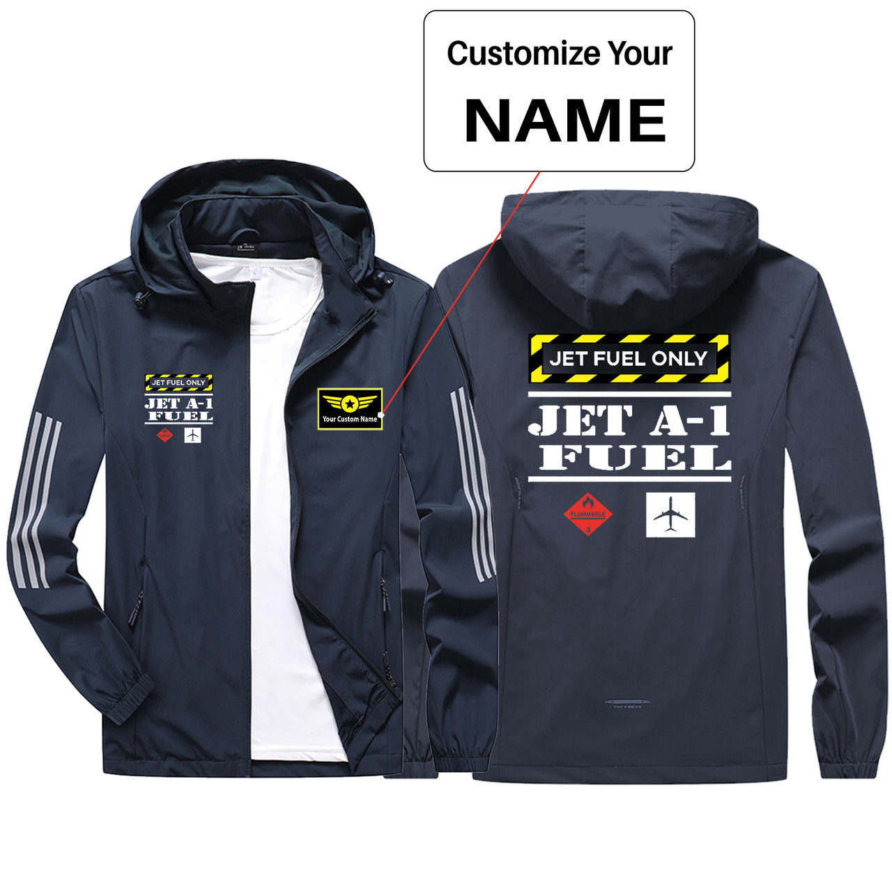 Jet Fuel Only Sport & Running Jackets