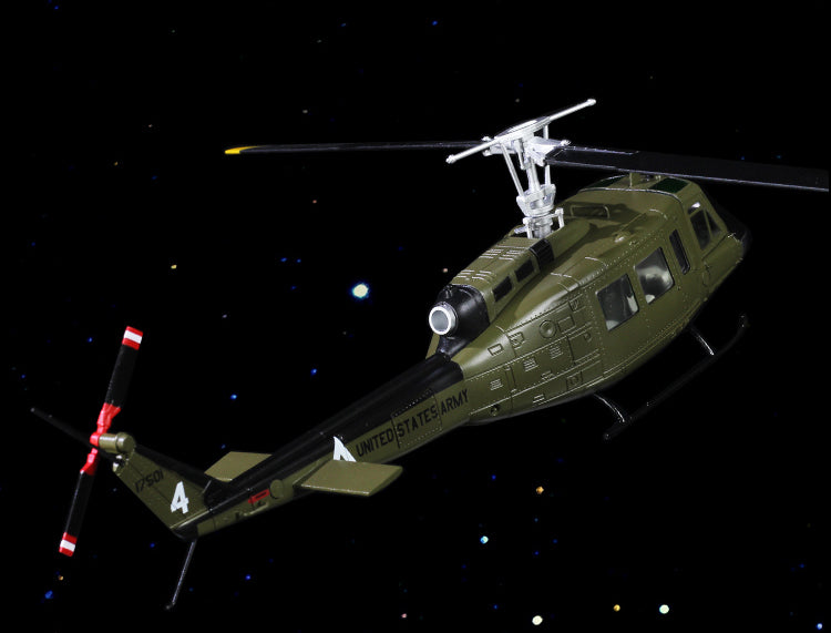 1/48 US Army Bell UH-1H Huey Utility Helicopter Iroquois Finished Alloy Military Aircraft Model