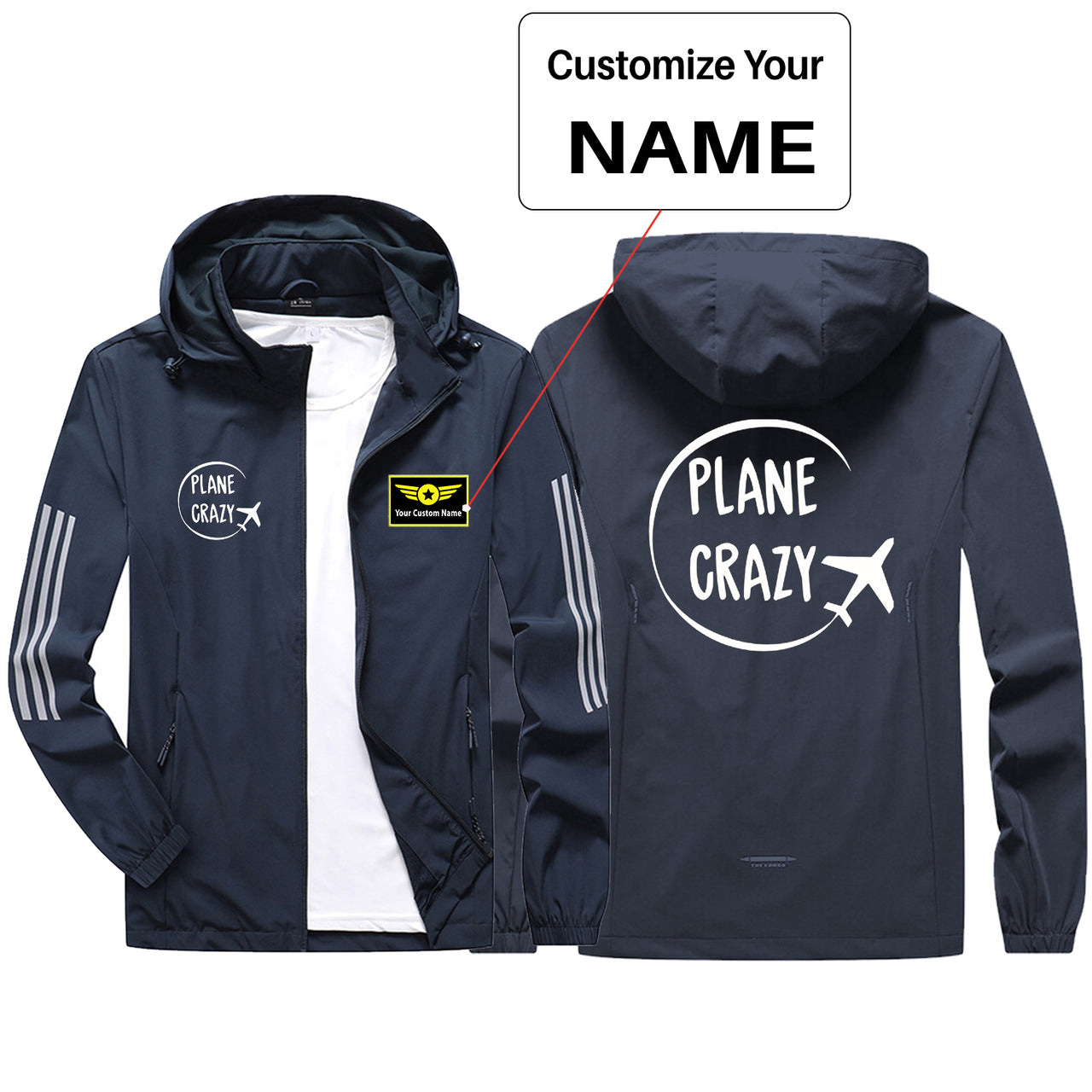 Plane Crazy Sport & Running Jackets