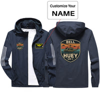 Thumbnail for Retro BELL HUEY UH-1 Design Sport & Running Jackets