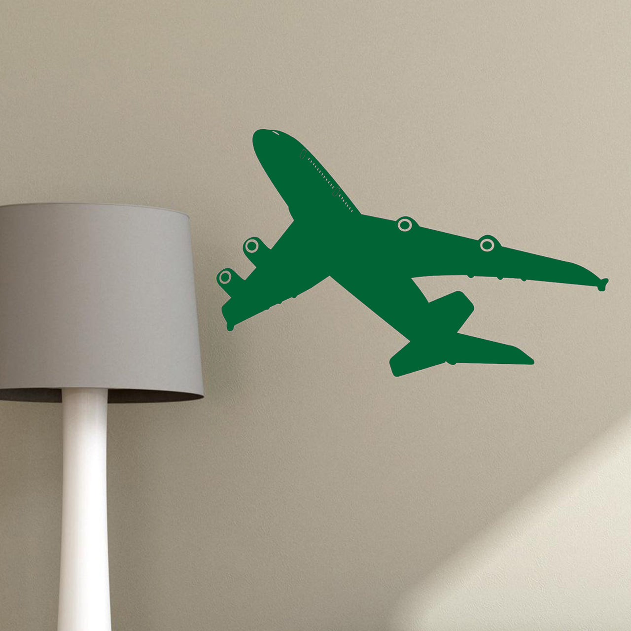 Climbing Airbus A380 Designed Wall Sticker