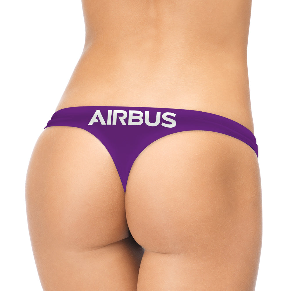 Airbus & Text Designed Women T-back & Thongs
