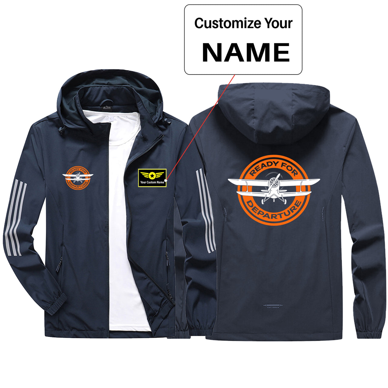 Ready for Departure Sport & Running Jackets