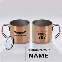 Thumbnail for Boeing 707 & Plane Designed Stainless Steel Portable Mugs