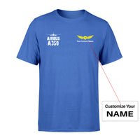 Thumbnail for Airbus A350 & Plane Designed Men T-Shirt