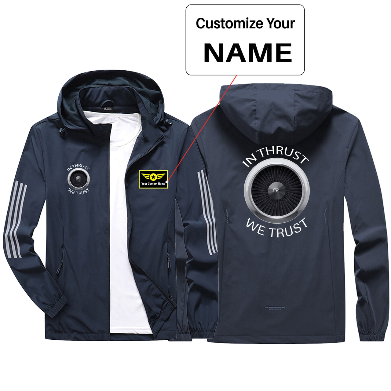 In Thrust We Trust Sport & Running Jackets