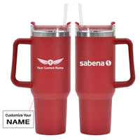 Thumbnail for sabena 40oz Stainless Steel Car Mug With Holder
