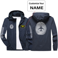 Thumbnail for Aviation Finger Print Sport & Running Jackets