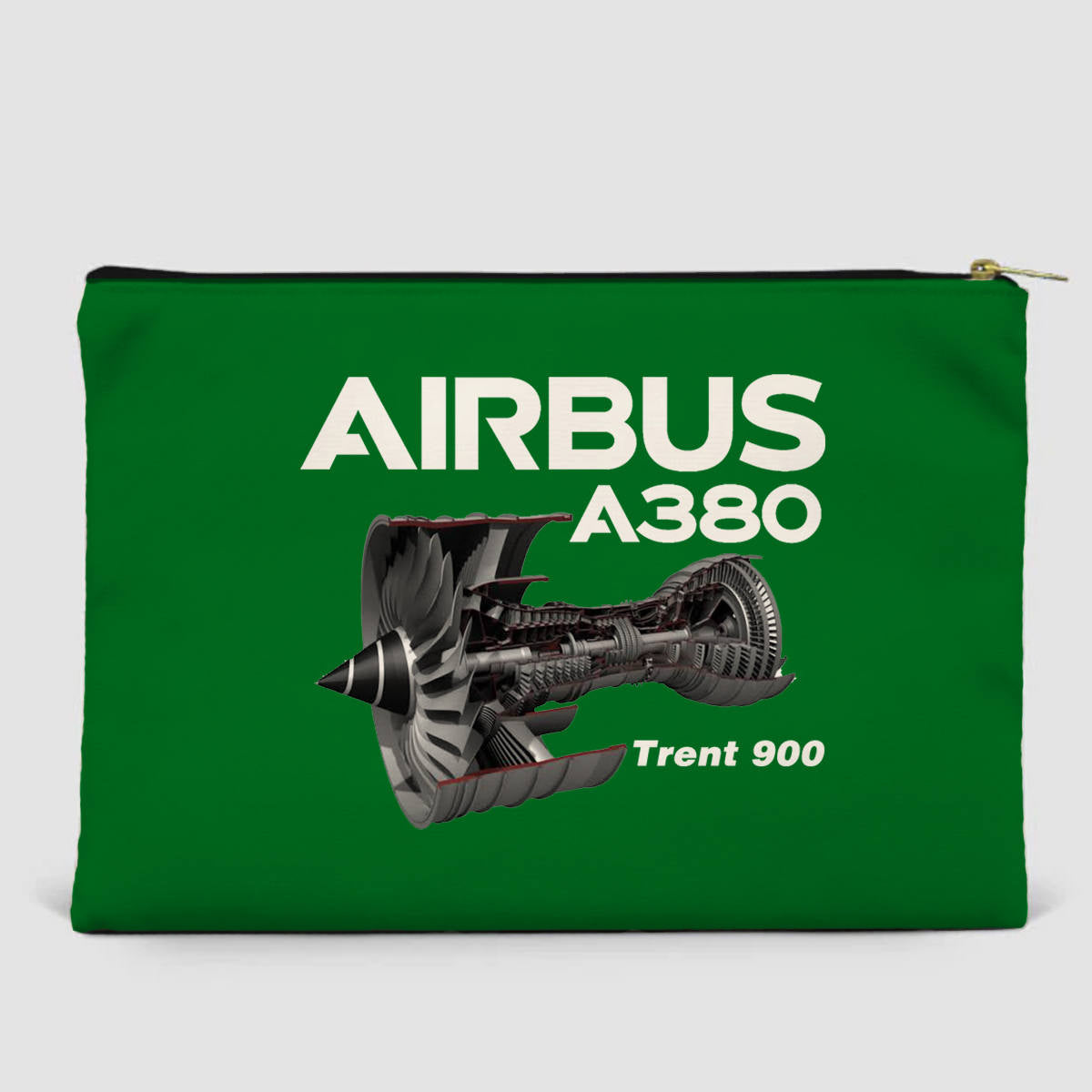 Airbus A380 & Trent 900 Engine Designed Zipper Pouch