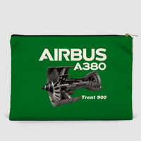 Thumbnail for Airbus A380 & Trent 900 Engine Designed Zipper Pouch