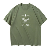 Thumbnail for Trust Me I'm a Pilot Designed Relax Fit T-Shirts