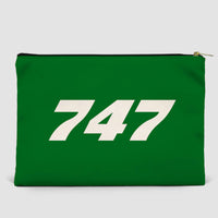 Thumbnail for 747 Flat Text Designed Zipper Pouch