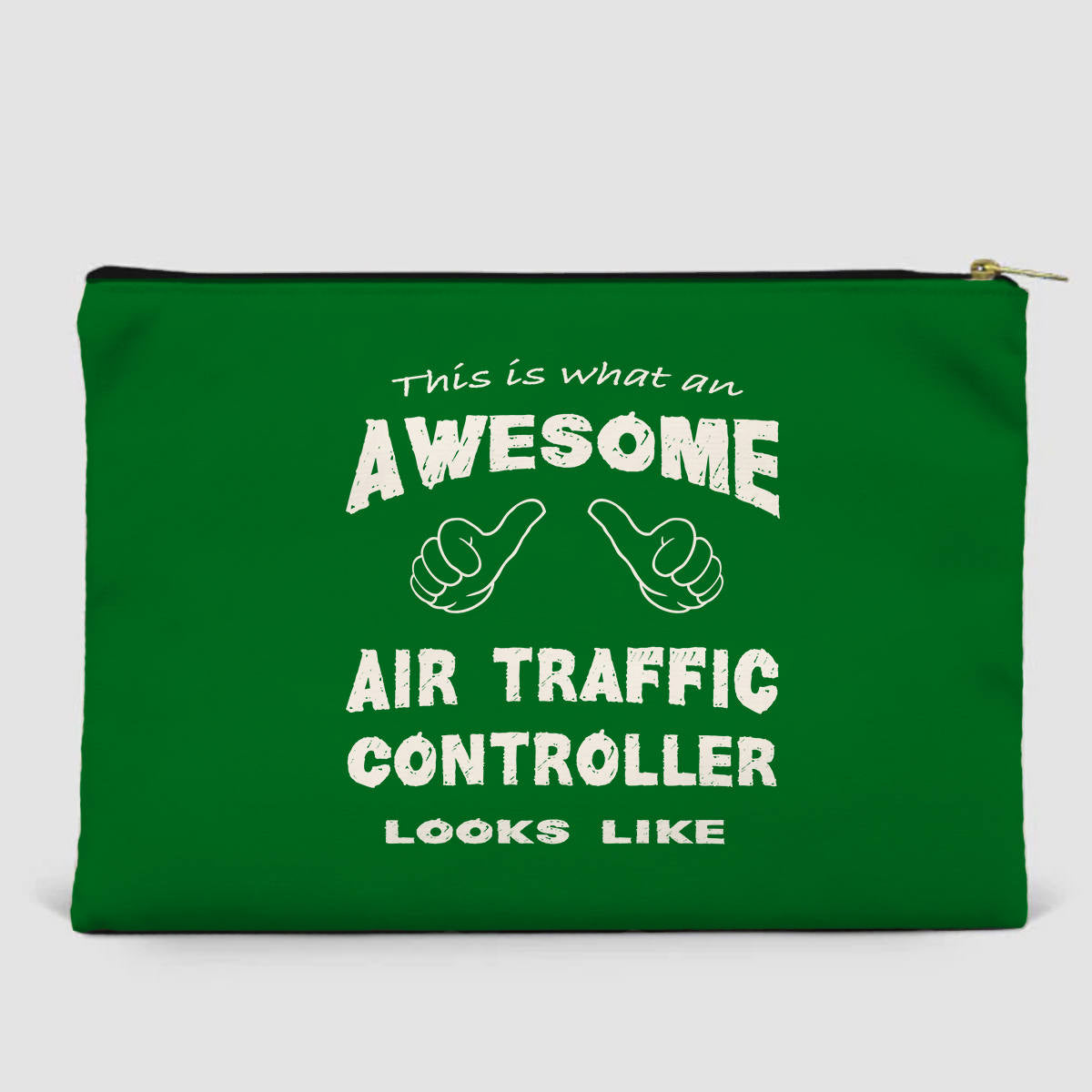 Air Traffic Controller Designed Zipper Pouch