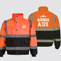Thumbnail for Airbus A320 & Plane Designed Reflective Winter Jackets