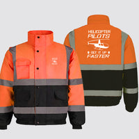 Thumbnail for Helicopter Pilots Get It Up Faster Designed Reflective Winter Jackets