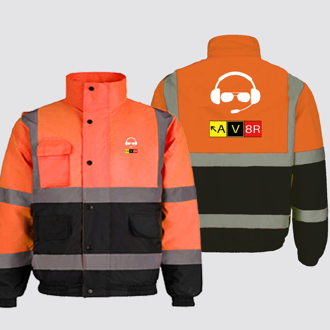 AV8R 2 Designed Reflective Winter Jackets