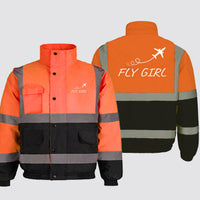 Thumbnail for Just Fly It & Fly Girl Designed Reflective Winter Jackets