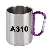 Thumbnail for A310 Flat Text Designed Stainless Steel Outdoors Mugs