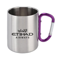 Thumbnail for Etihad Airways Airlines Designed Stainless Steel Outdoors Mugs