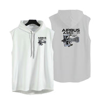 Thumbnail for Airbus A350 & Trent Wxb Engine Designed Hooded Tank Tops