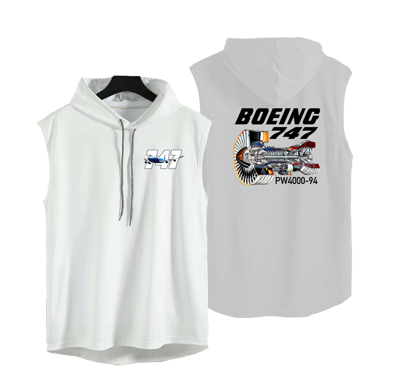 Boeing 747 & PW4000-94 Engine Designed Hooded Tank Tops