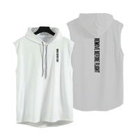 Thumbnail for Remove Before Flight 3 Designed Hooded Tank Tops